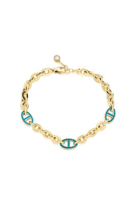 14 Ayar Altın Mineli Bileklik - Diva