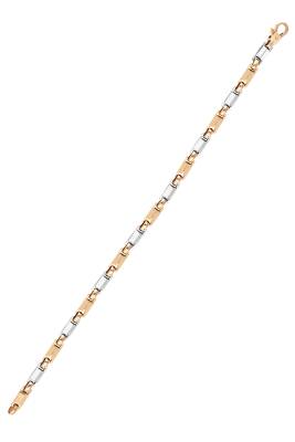 14 Ayar Altın Sade Erkek Bileklik - Diva