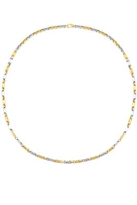 14 Ayar Altın Sade Erkek Kolye - Diva