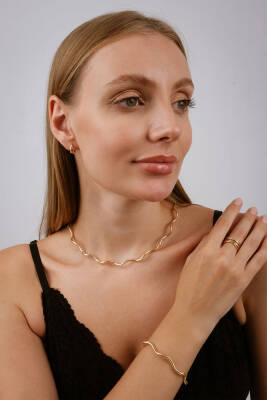 14 Ayar İtalyan Bileklik - 3