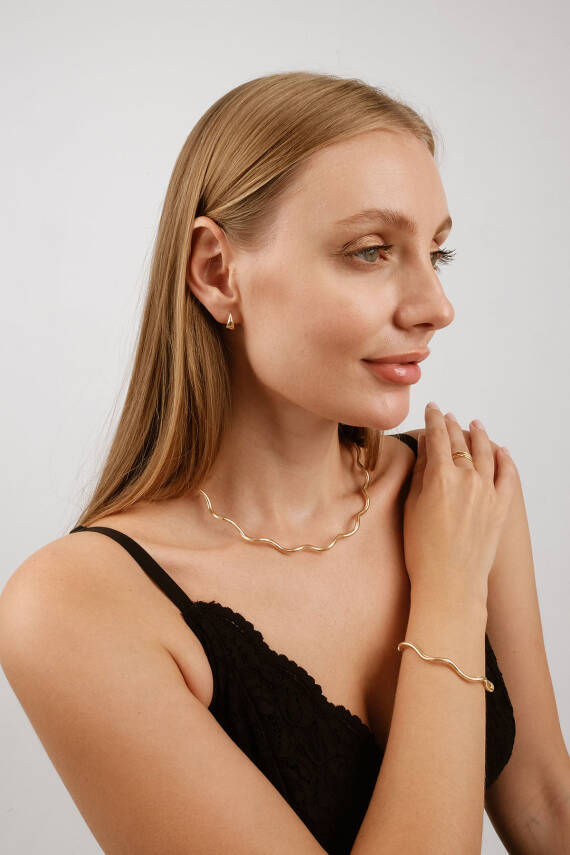 14 Ayar İtalyan Bileklik - 4