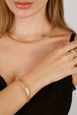 14 Ayar İtalyan Bileklik - 3