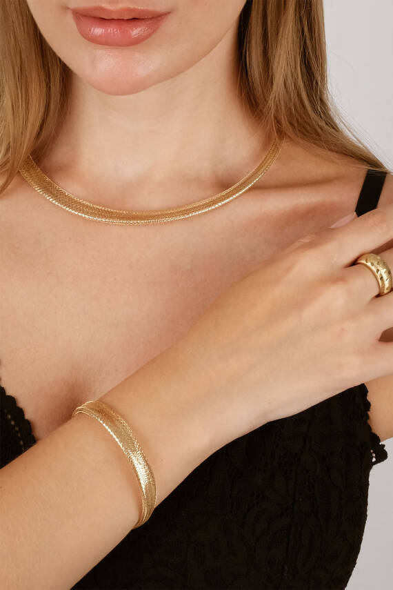 14 Ayar İtalyan Bileklik - 3