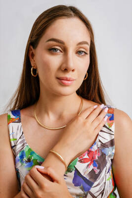 14 Ayar İtalyan Bileklik - 4