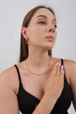 14 Ayar İtalyan Kolye - 5