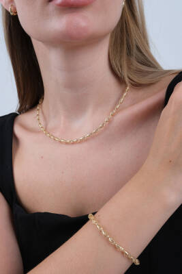 14 Ayar İtalyan Kolye - 5