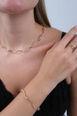 14 Ayar İtalyan Kolye - 4