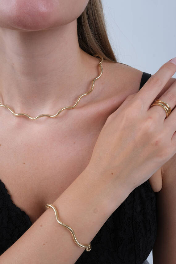 14 Ayar İtalyan Kolye - 4