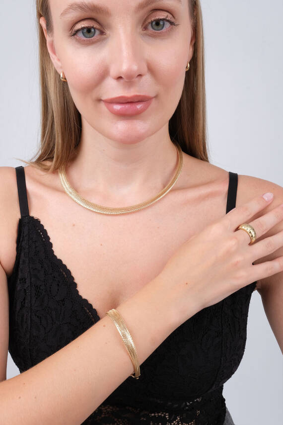 14 Ayar İtalyan Kolye - 5